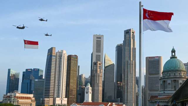 新加坡央行紧缩货币政策 第3季GDP成长4.4% (图片：AFP)(photo:CnYes)