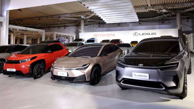 豐田全新電動車bZ3 近日在中國上市 (圖片：AFP)