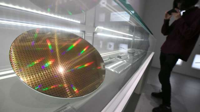 半導體矽晶圓出貨 Q3連三季再創新高。(圖：AFP)
