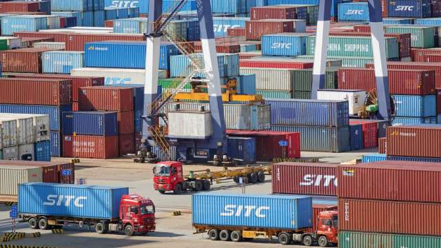 美國9月貿易逆差擴大至922億美元 今年3月以來首見(圖片：AFP)
