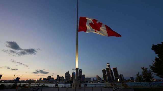 加拿大央行意外僅升息2碼 經濟衰退擔憂下放慢政策步伐(圖片：AFP)