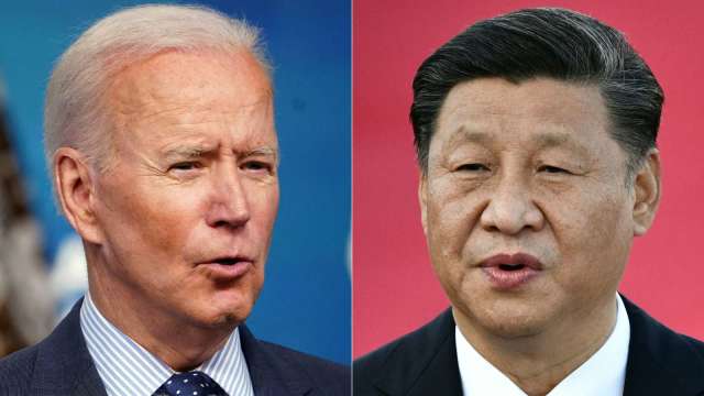 拜登稱：美國不尋求與中國發生衝突，習近平知道這點  (圖片：AFP)