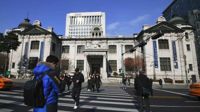 南韓第3季GDP季增0.3% 半導體等出口表現走弱 (圖片：AFP)