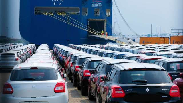 德國布萊梅港嚴重壅塞 特斯拉、BMW進口車卡關難運出 (圖：AFP)