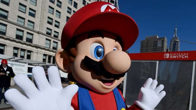 〈財報〉任天堂財年H1純益寫同期新高 Switch主機銷量年減19% (圖片：AFP)