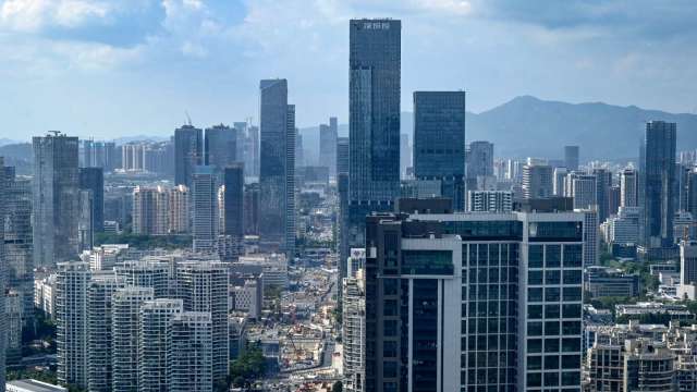 深圳當局擬由政府接替商業銀行 成為商品房預售資金監管主體 (圖片:AFP)