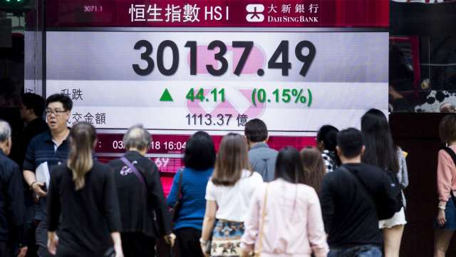「拜習會」減緩美中緊張局勢，A股、港股大漲。(圖: AFP)