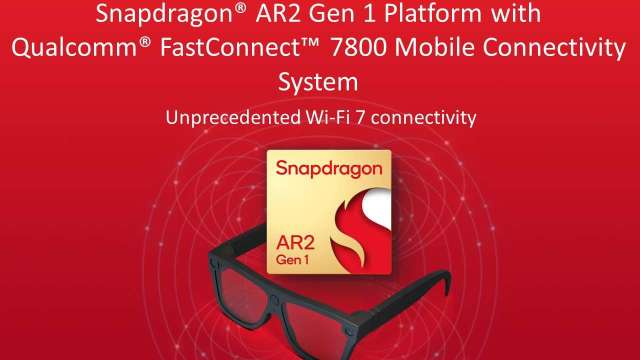 Snapdragon AR2 Gen 1 搭載高通 FastConnect 7800。(圖:業者提供)