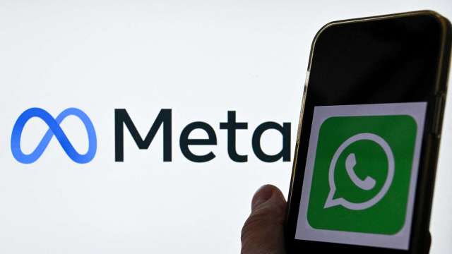 因應廣告成長放緩 Meta急拓新營收源 WhatsApp在巴西測試商務傳訊 (圖片:AFP)