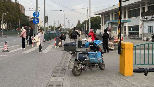 和碩上海廠傳10月暫停招工。(圖: 科創板日報)