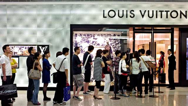 看準年輕世代愛炫住家 全球首家LV居家用品店落腳上海(圖片:AFP)