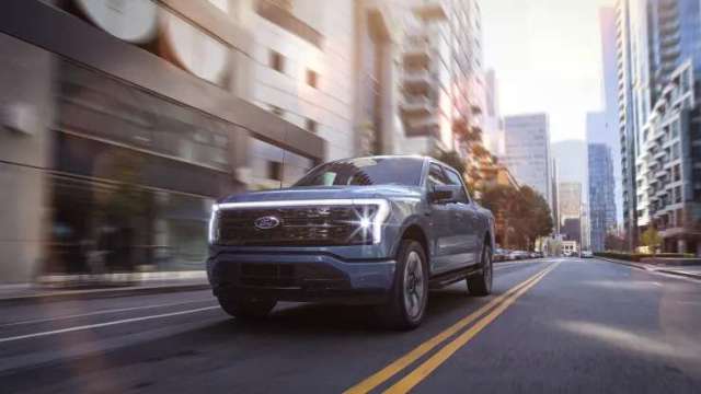 福特電動F-150 Lightning獲膺MotorTrend年度卡車。（圖：福特汽車）