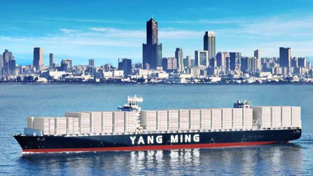 運價反彈號角響？SCFI跌幅收斂至1.3% 歐洲線已翻紅。（圖：陽明提供）