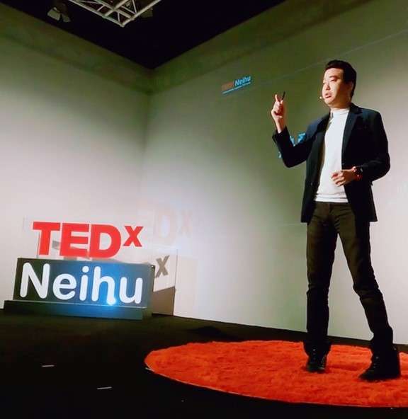 王克瑞受邀登上TED國際舞台分享故事 TEDxNeiHu提供