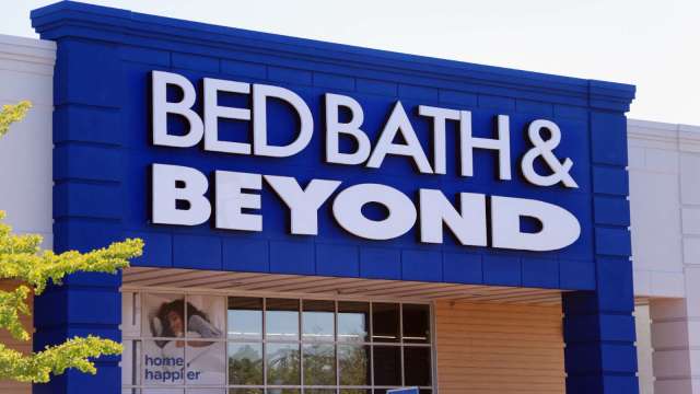 Bed Bath & Beyond抛破产预警 盘中股价崩跌近24%(图片：AFP)(photo:CnYes)