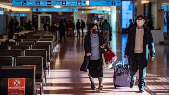 不只南韩！中国也停发日本旅客入境签证。(图: AFP)(photo:CnYes)