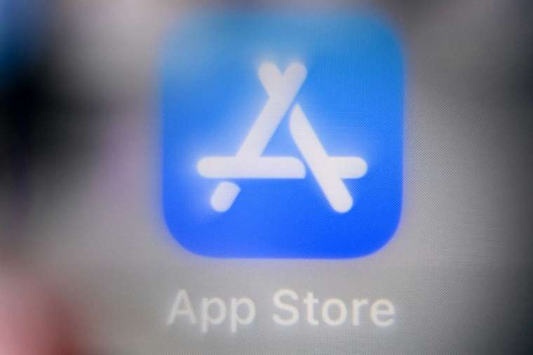 蘋果 App Store 增長趨於平緩 (圖片：AFP)