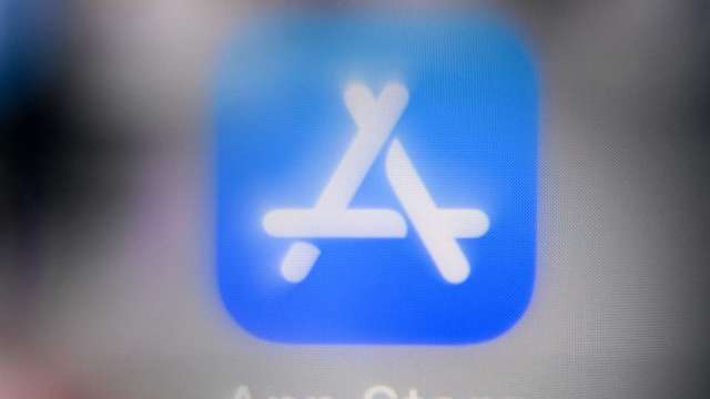 蘋果App Store成長趨於平穩 (圖片:AFP)