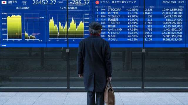 受迅銷大跌拖累 日股收低逾1% 日元上揚衝擊出口企業(圖:AFP)