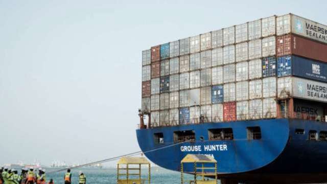 消费需求弱 亚洲出口美国货柜量连三个月剧减逾20%  (图:AFP)(photo:CnYes)