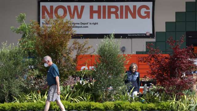 美上周初领失业金人数升至19.6万 6周以来首次回升(图片：AFP)(photo:CnYes)