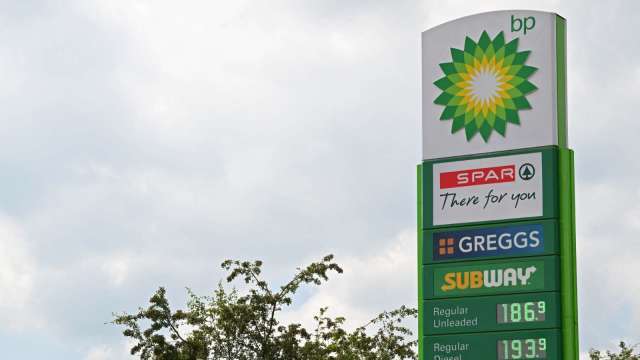 英国石油市值突破1000亿英镑 三年来首见(图片：AFP)(photo:CnYes)
