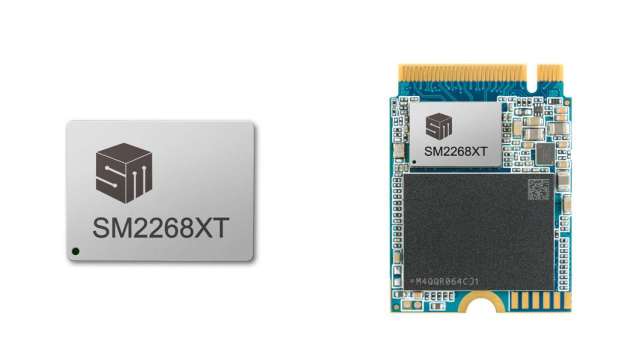 SM2268XT搭載雙核心ARM R8 CPU。(圖：慧榮題更)