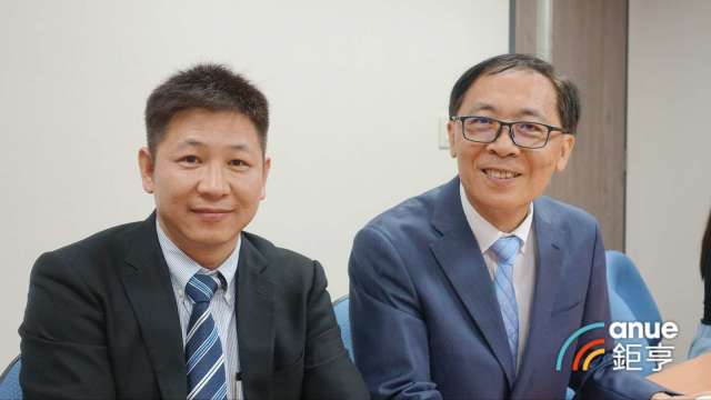 牧德董事長汪光夏(右)及總經理陳復生。(鉅亨網記者張欽發攝)