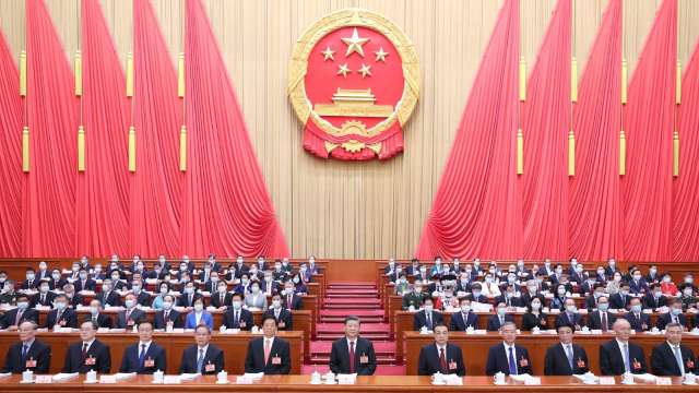 中國全國人大會議決定設立10個專門委員會。(圖: 新華社)