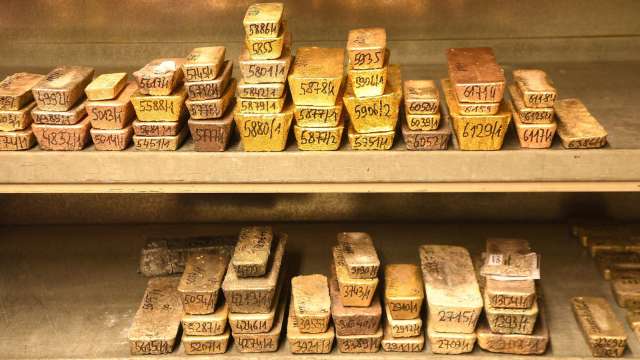 澳洲伯斯铸币厂涉嫌黄金掺杂质，100吨销售到中国。(图: AFP)(photo:CnYes)