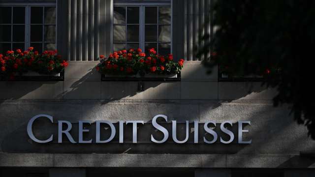 彭博：传瑞士政府就稳定瑞士信贷的方案举行会谈(图片：AFP)(photo:CnYes)