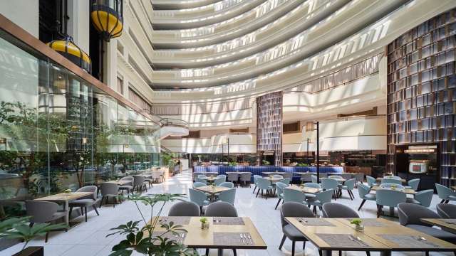 茹曦酒店Sunny Buffet近來成為北市人氣自助餐廳。(圖：雲品提供)