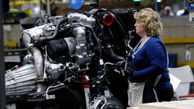美国3月制造业PMI升至49.3高于预期 但仍低于荣枯线下(图：AFP)(photo:CnYes)