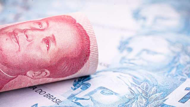中國去美元化新進展 工銀巴西辦理首筆跨境人民幣結算業務(圖:shutterstock)