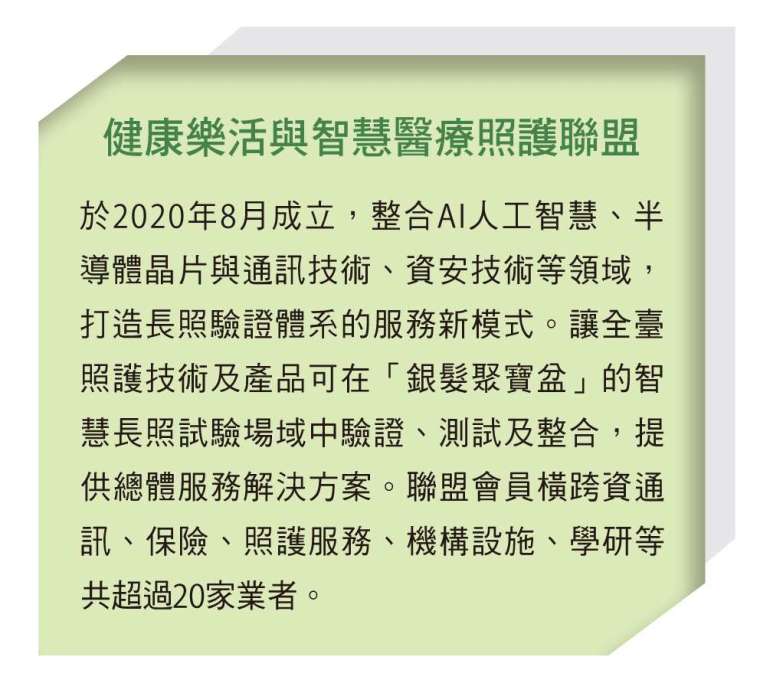 健康樂活與智慧醫療照護聯盟。