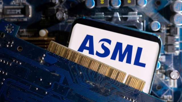 ASML Q1獲利優預期 全年營收估年增25% 撇台積電砍單傳聞。(圖：REUTERS)