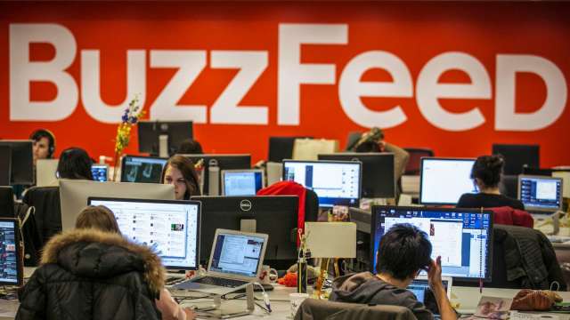 BuzzFeed將關閉新聞部 再裁員15% 股價暴跌近20%（圖：REUTERS/TPG）