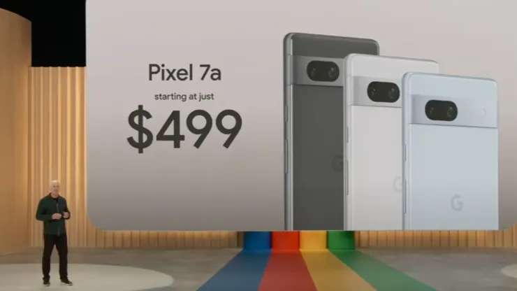 Google 推出價格親民的 Pixel 7a 手機。(圖：Google)