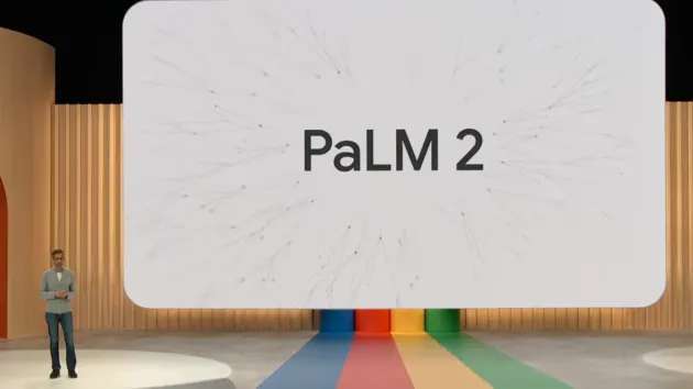 
Google 推出新的大型語言模型 PaLM 2。（圖：Google）