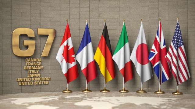 G7財長會議今起登場 中國和美債將主導議題 (圖:Shutterstock)