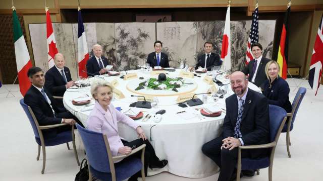 G7國家宣布對俄羅斯實施新制裁(圖:REUTERS/TPG)