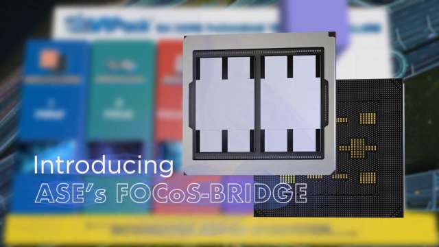 日月光搶AI商機 推FOCoS-Bridge整合多顆ASIC。(圖:擷取自官網)