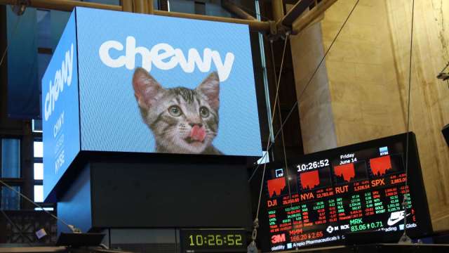 線上寵物零售商Chewy調升營收財測 宣布進軍加拿大。（圖：REUTERS/TPG）