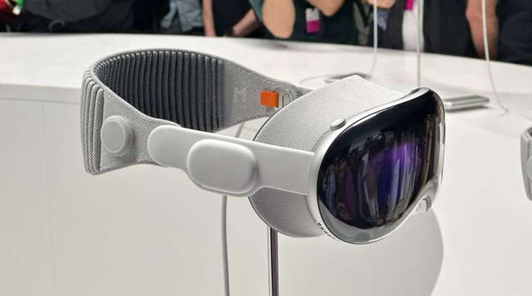 蘋果推出首款擴充實境 (AR)/ 混合實境 (MR) 頭戴裝置 Vision Pro (圖片：翻攝 appleinsider)