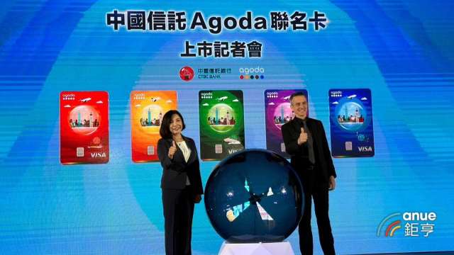 中國信託今年簽帳金額上看8000億元 卡量可望突破900萬張。(鉅亨網記者陳蕙綾攝)