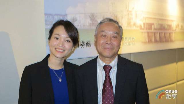 泰金-KY原董事長許大進(右)，今交棒由女兒許偵容(左)出任新一屆董事長。(鉅亨網記者張欽發攝)