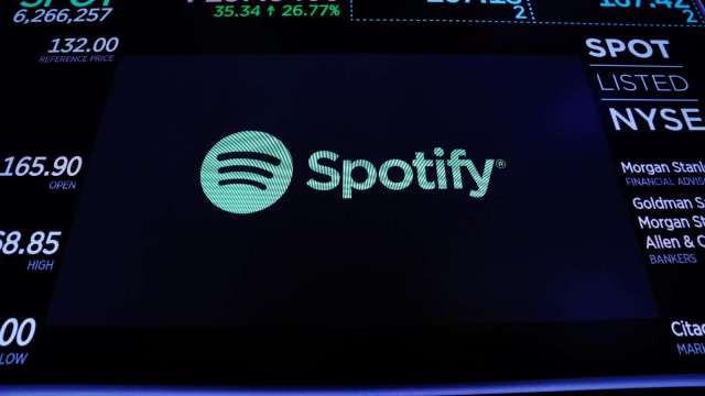 Spotify考慮app播放整首MV 對抗抖音、YouTube (圖片：AFP)
