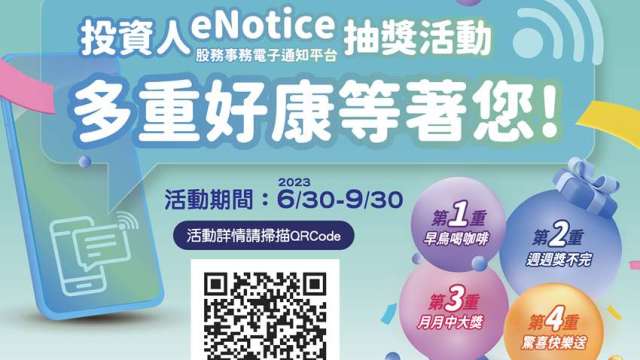 集保eNotice服務上線1周，目前已有650家以上公司簽約(圖：集保提供)