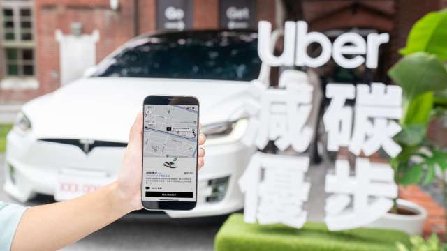 來台旅客大增推升Uber叫車需求。(圖：Uber提供)