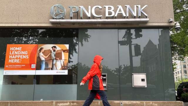 PNC Financial調降全年淨利息收入。（圖：REUTERS/TPG）